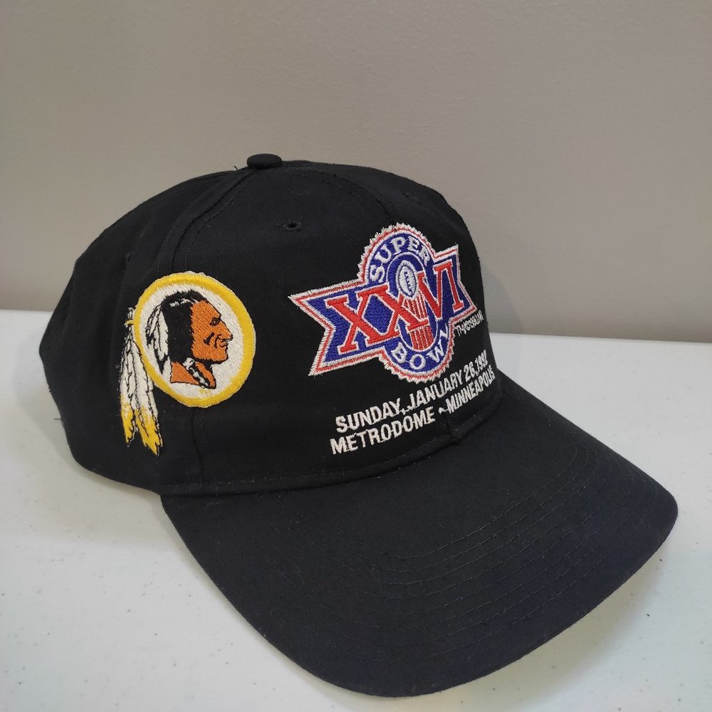 New Era Super Bowl XXVI Washington Redskins Snapback Adjustable Hat 1992 Vintage